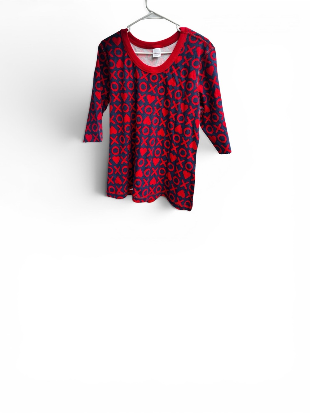 Hanna Andersson pajama top XOXO, size XXL